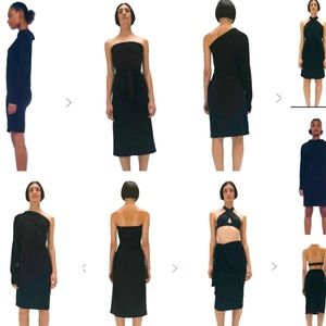 6+ ways dress ALL IN ONE! so fun & flattering! NORMA KAMALI